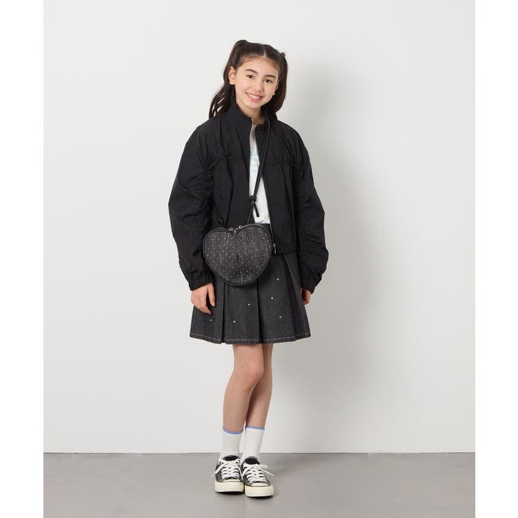 [120-130]ビジュー付きデニムタックスカート | a.v.v【KIDS】 | 詳細画像29 