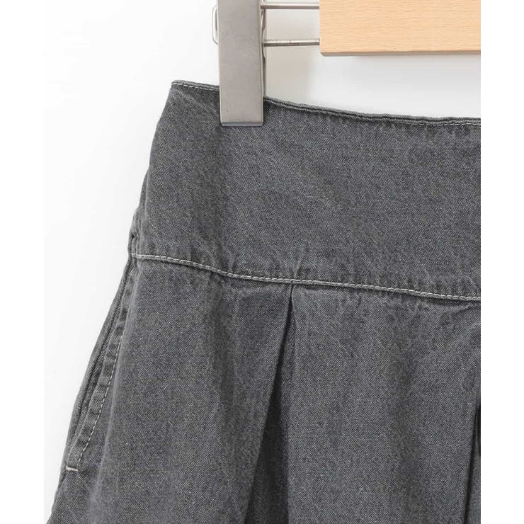 [160]ビジュー付きデニムタックスカート | a.v.v【KIDS】 | 詳細画像42 