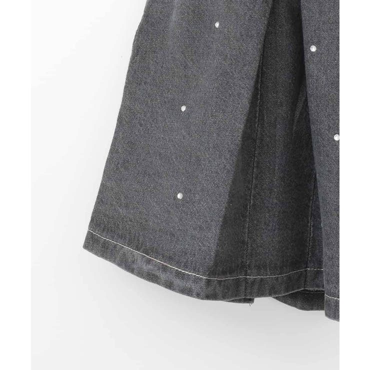 [160]ビジュー付きデニムタックスカート | a.v.v【KIDS】 | 詳細画像44 