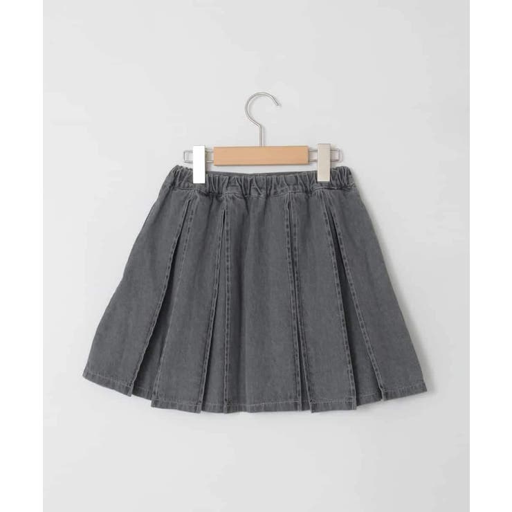 [120-160]ビジューデニムプリーツスカート | a.v.v【KIDS】 | 詳細画像14 