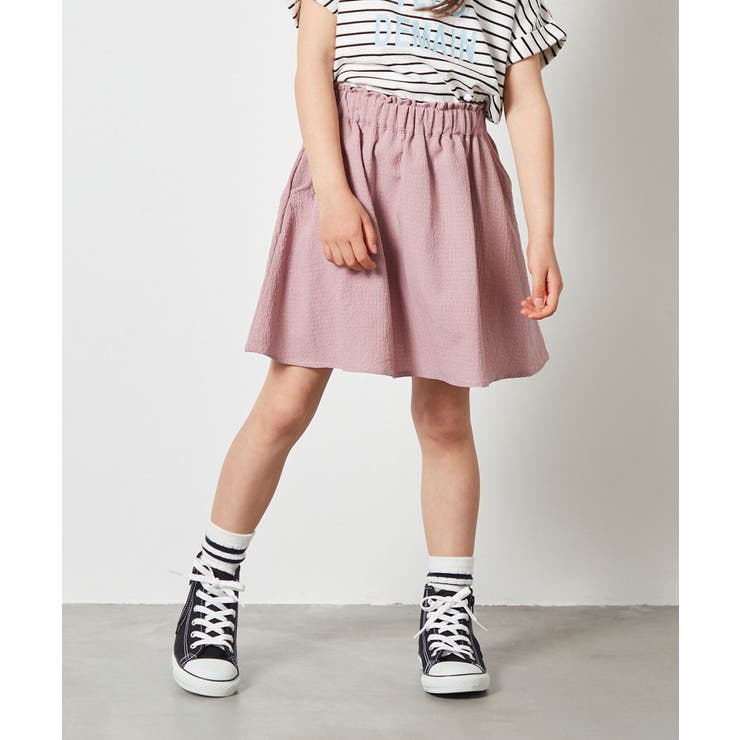 ピンク | [140-150]インパン付きアソートフレアスカート | a.v.v【KIDS】