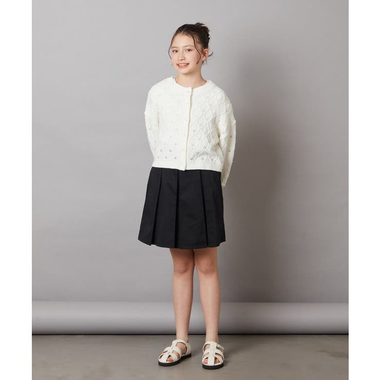 [100-130]インパン付きタックスカート | a.v.v【KIDS】 | 詳細画像10 