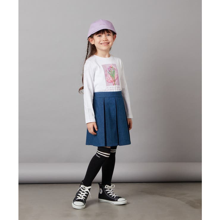 [100-130]インパン付きタックスカート | a.v.v【KIDS】 | 詳細画像19 