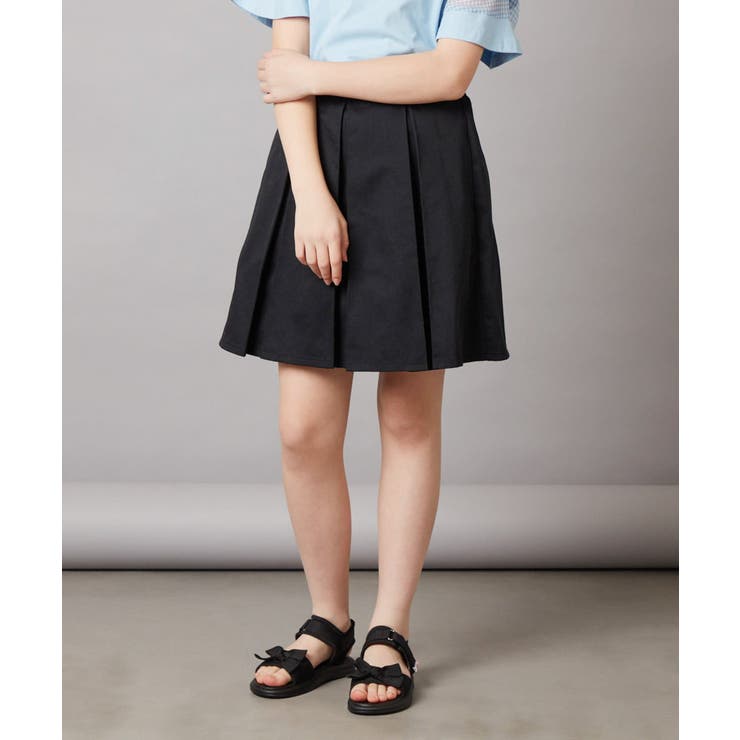 [100-130]インパン付きタックスカート | a.v.v【KIDS】 | 詳細画像30 