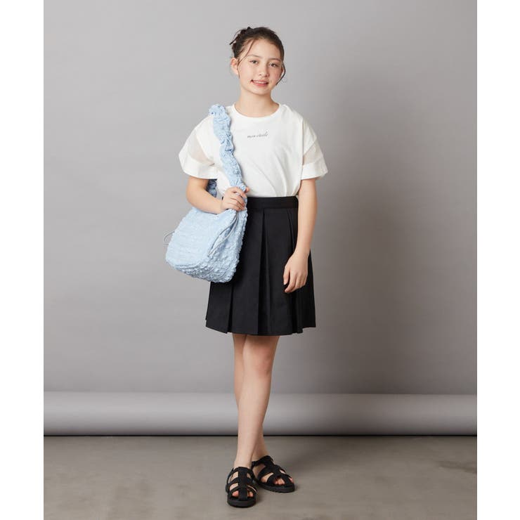 [100-130]インパン付きタックスカート | a.v.v【KIDS】 | 詳細画像4 