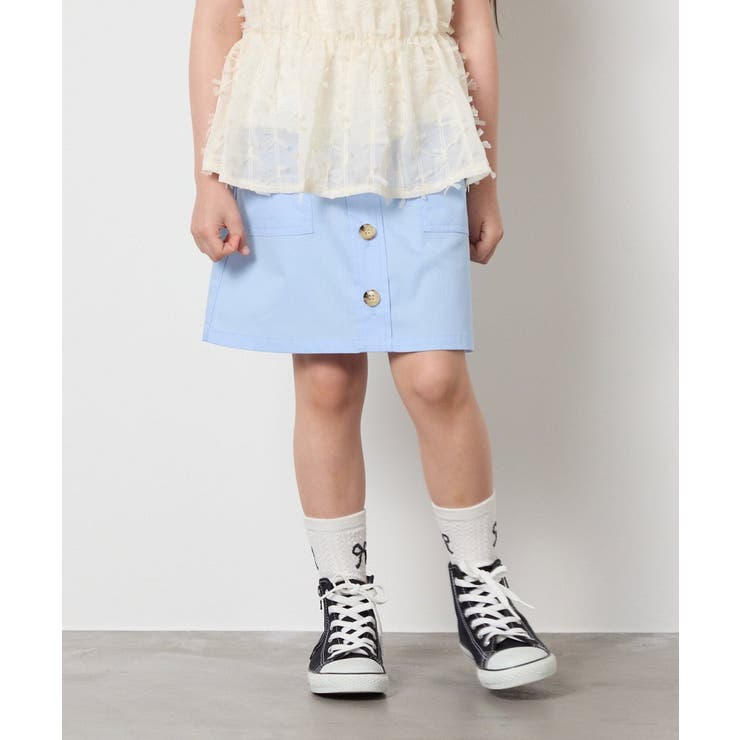 [120-130]ベイカーポケットスカート | a.v.v【KIDS】 | 詳細画像11 