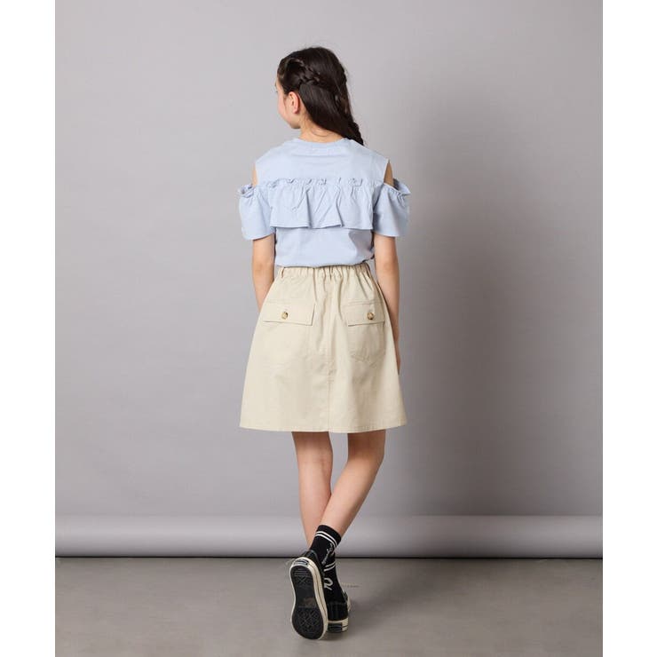 [140-150]ベイカーポケットスカート | a.v.v【KIDS】 | 詳細画像8 
