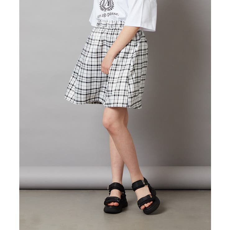 [140-150]タック＆ギャザーフレアスカート | a.v.v【KIDS】 | 詳細画像11 