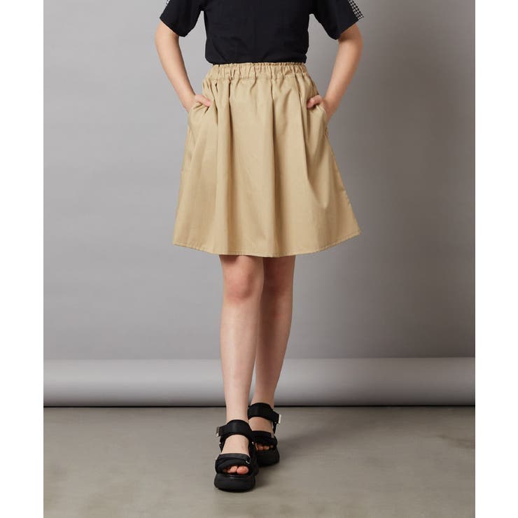 [140-150]タック＆ギャザーフレアスカート | a.v.v【KIDS】 | 詳細画像27 