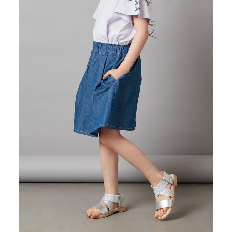 [140-150]タック＆ギャザーフレアスカート | a.v.v【KIDS】 | 詳細画像36 