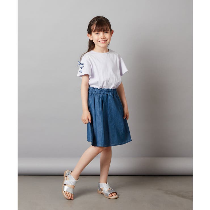 [140-150]タック＆ギャザーフレアスカート | a.v.v【KIDS】 | 詳細画像38 