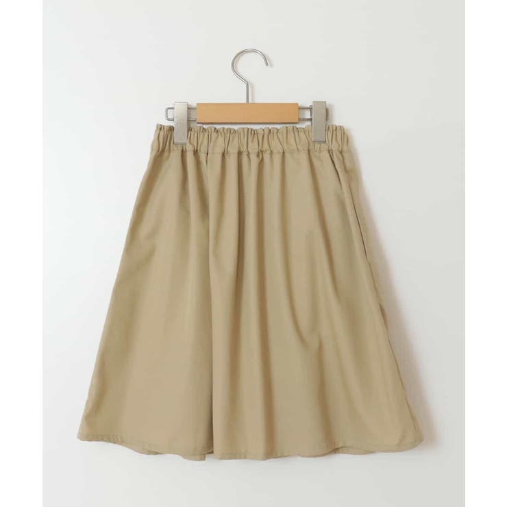 [140-150]タック＆ギャザーフレアスカート | a.v.v【KIDS】 | 詳細画像4 