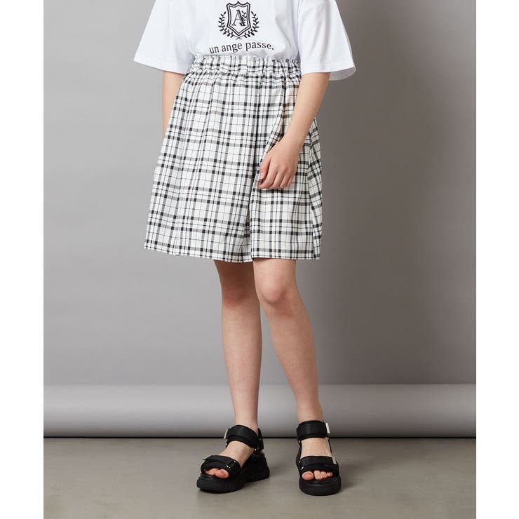 [140-150]タック＆ギャザーフレアスカート | a.v.v【KIDS】 | 詳細画像8 