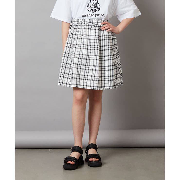 [140-150]タック＆ギャザーフレアスカート | a.v.v【KIDS】 | 詳細画像9 