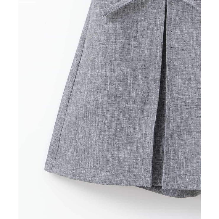 [120-160]［インパン付］フロントレースアップスカート | a.v.v【KIDS】 | 詳細画像43 