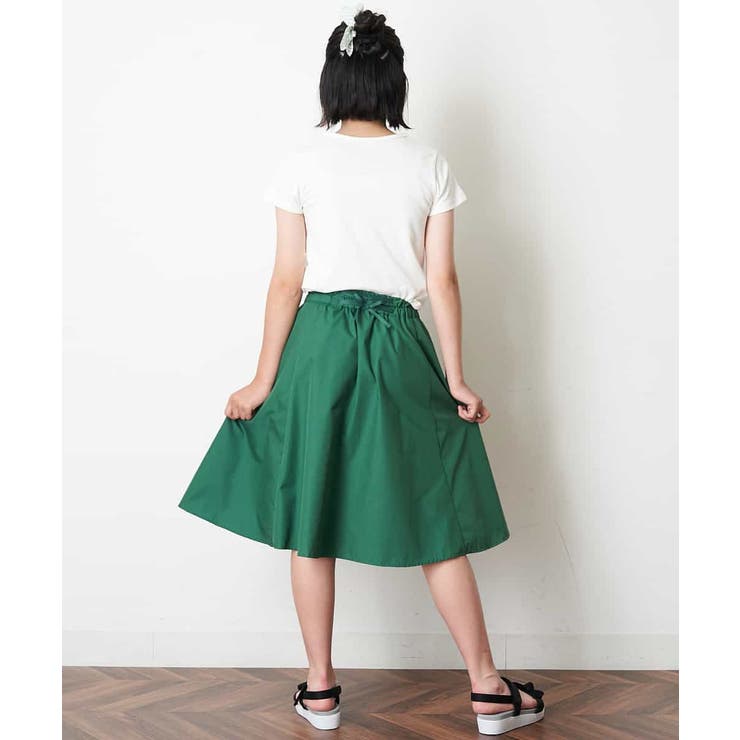 [100-130]バックレースアップフレアスカート | a.v.v【KIDS】 | 詳細画像10 