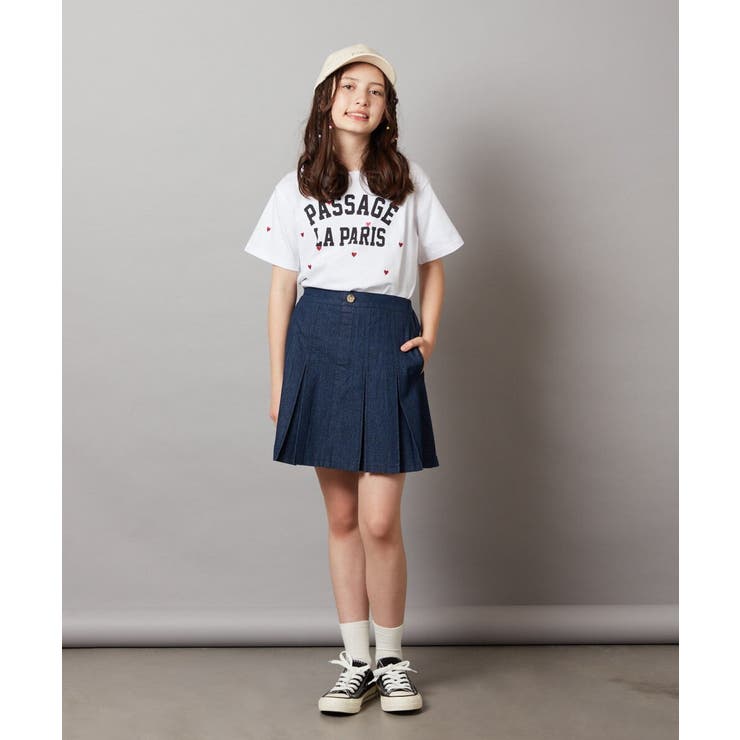 [140-150]【インパン付】タックプリーツスカート | a.v.v【KIDS】 | 詳細画像11 