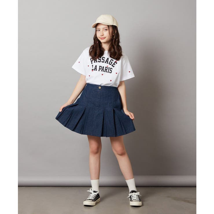 [140-150]【インパン付】タックプリーツスカート | a.v.v【KIDS】 | 詳細画像12 