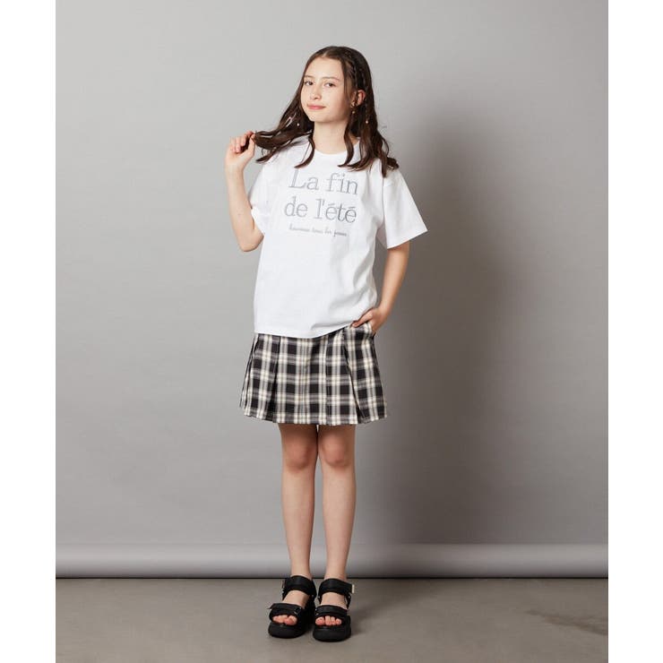 [140-150]【インパン付】タックプリーツスカート | a.v.v【KIDS】 | 詳細画像21 