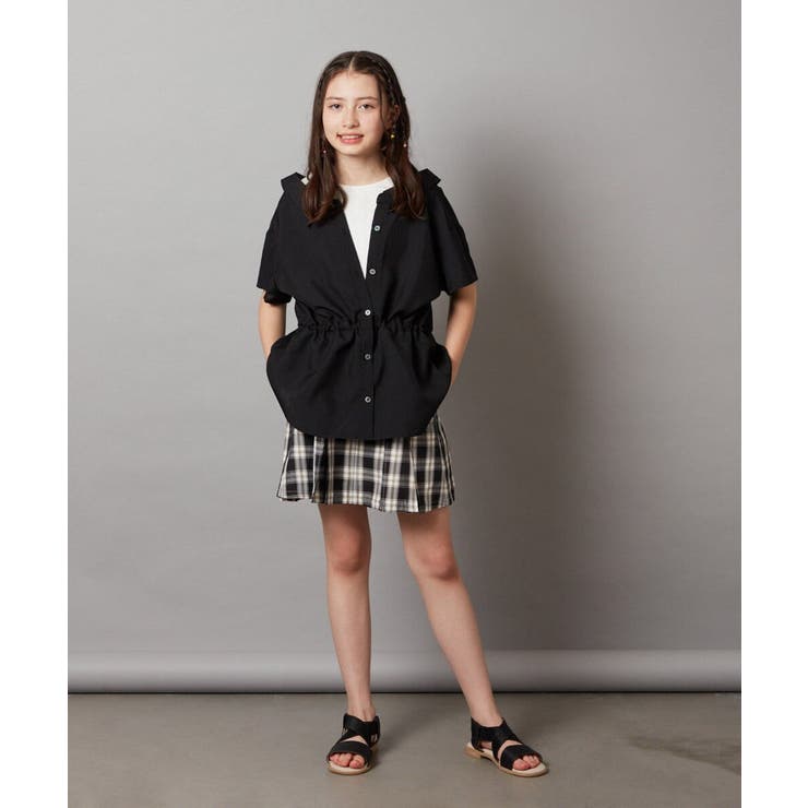 [140-150]【インパン付】タックプリーツスカート | a.v.v【KIDS】 | 詳細画像22 