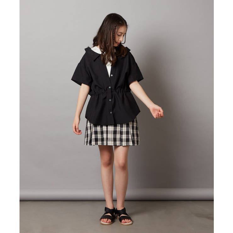 [140-150]【インパン付】タックプリーツスカート | a.v.v【KIDS】 | 詳細画像24 