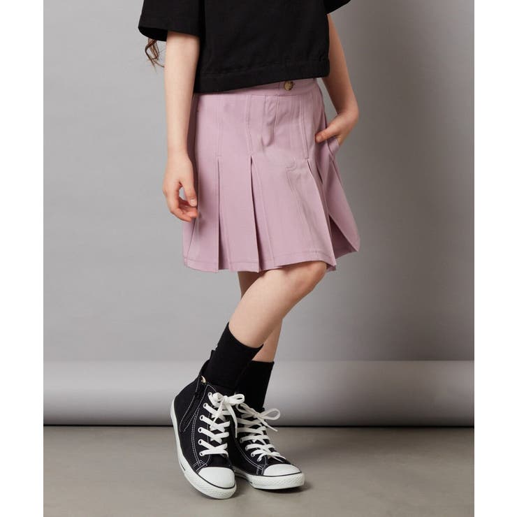 [140-150]【インパン付】タックプリーツスカート | a.v.v【KIDS】 | 詳細画像26 