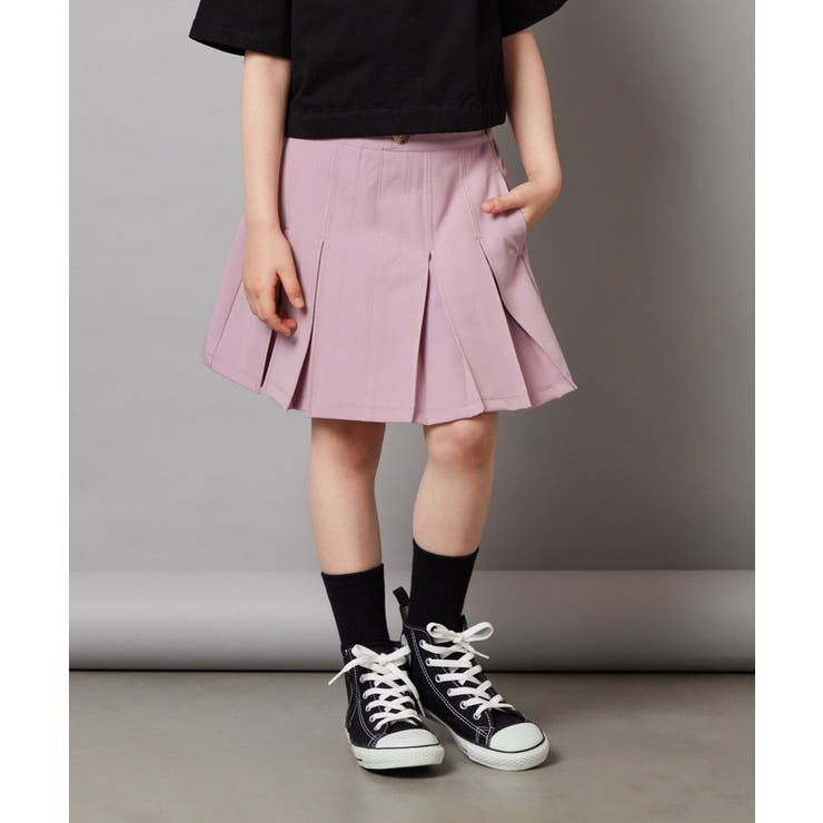 [140-150]【インパン付】タックプリーツスカート | a.v.v【KIDS】 | 詳細画像29 