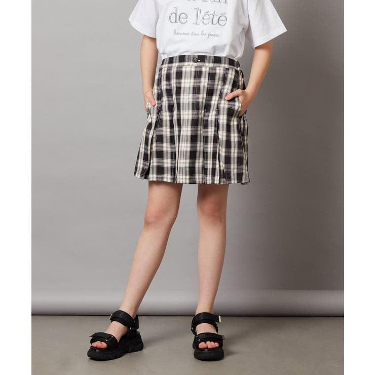 [160]【インパン付】タックプリーツスカート | a.v.v【KIDS】 | 詳細画像35 