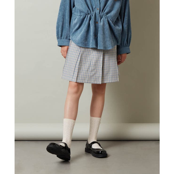 ライトブルー | [160]アソートプリーツスカート | a.v.v【KIDS】