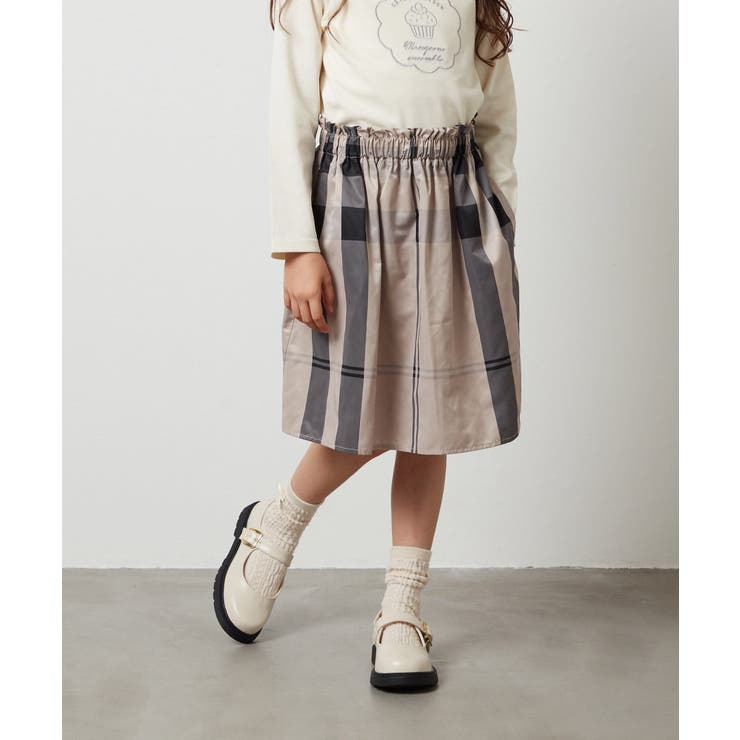 [160]タックフレアスカート | a.v.v【KIDS】 | 詳細画像4 