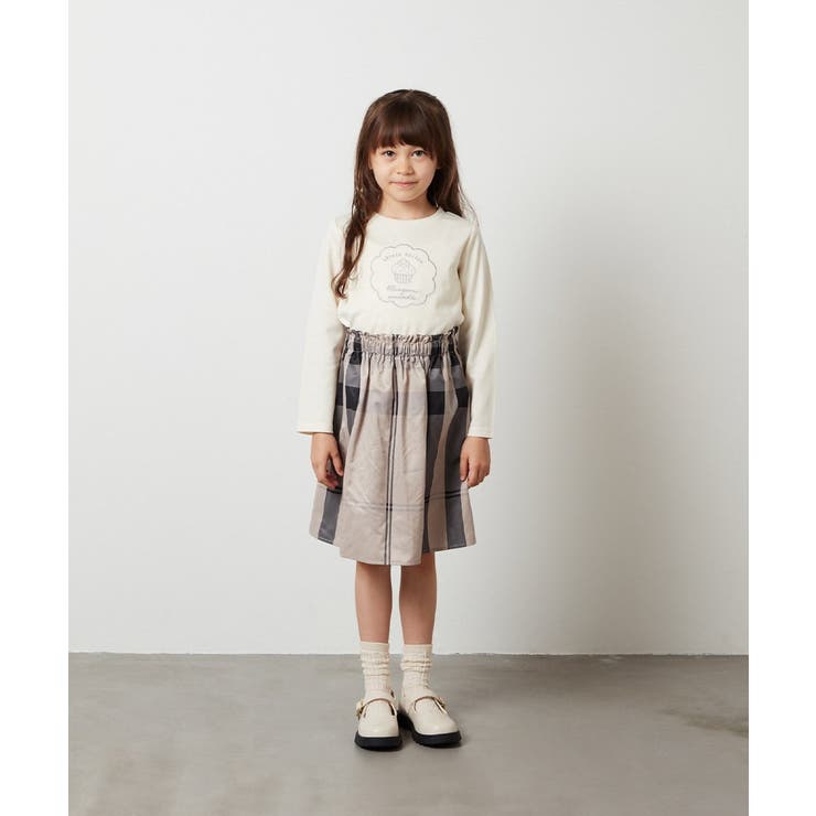 [160]タックフレアスカート | a.v.v【KIDS】 | 詳細画像5 