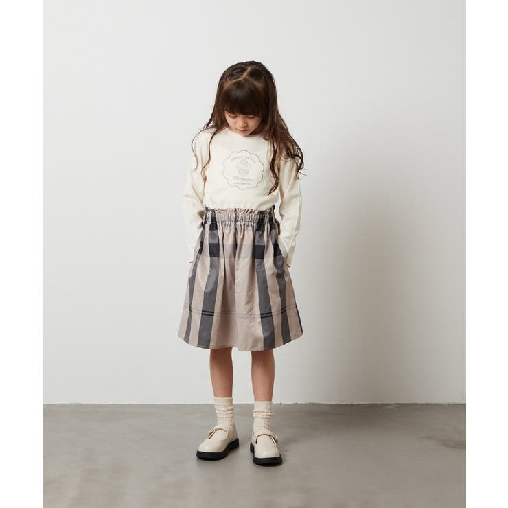 [160]タックフレアスカート | a.v.v【KIDS】 | 詳細画像7 