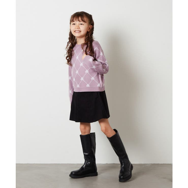 [100-130]プリーツスカート | a.v.v【KIDS】 | 詳細画像34 