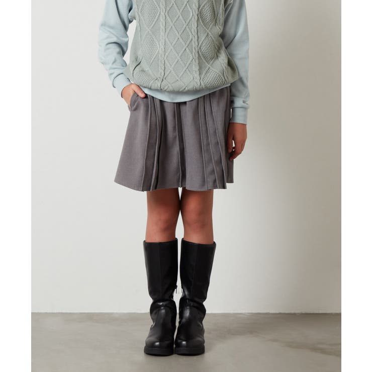 [100-130]プリーツスカート | a.v.v【KIDS】 | 詳細画像8 