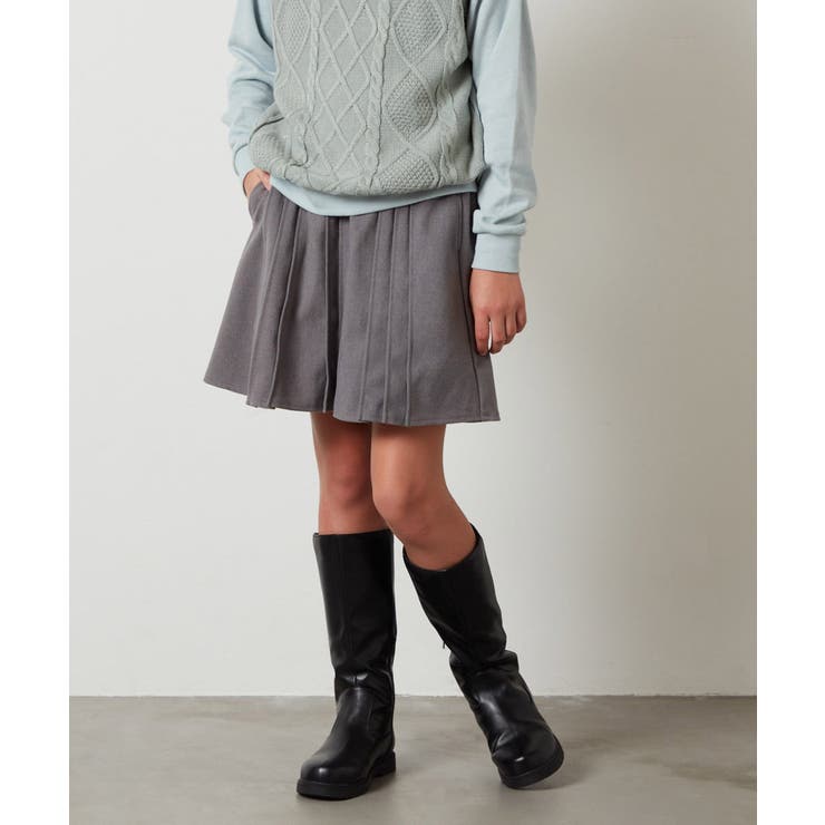 [100-130]プリーツスカート | a.v.v【KIDS】 | 詳細画像9 