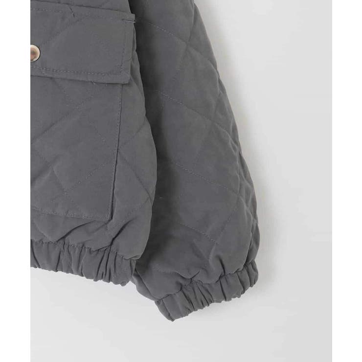 [130-160]【お家で洗える】衿付きキルトボアジャケット | a.v.v【KIDS】 | 詳細画像28 