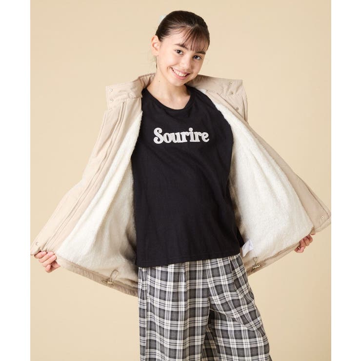 [120-160]【フード取り外し可能/お家で洗える】裏ボアマウンテンパーカー | a.v.v【KIDS】 | 詳細画像15 