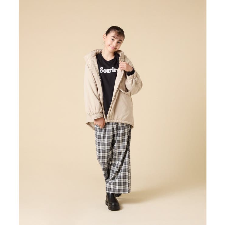 [120-160]【フード取り外し可能/お家で洗える】裏ボアマウンテンパーカー | a.v.v【KIDS】 | 詳細画像16 