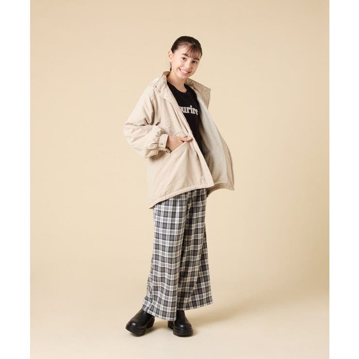 [120-160]【フード取り外し可能/お家で洗える】裏ボアマウンテンパーカー | a.v.v【KIDS】 | 詳細画像17 