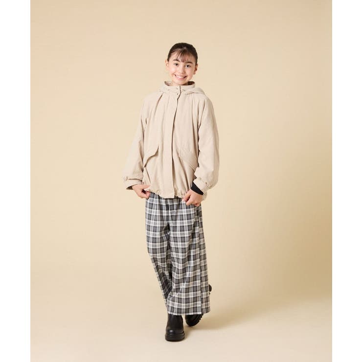 [120-160]【フード取り外し可能/お家で洗える】裏ボアマウンテンパーカー | a.v.v【KIDS】 | 詳細画像19 