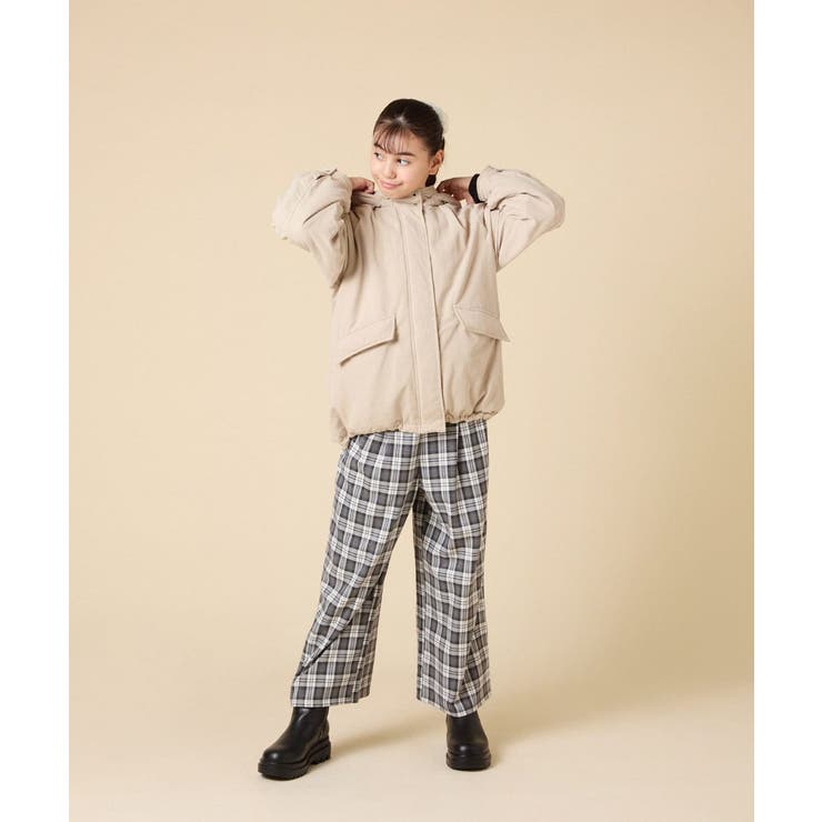 [120-160]【フード取り外し可能/お家で洗える】裏ボアマウンテンパーカー | a.v.v【KIDS】 | 詳細画像20 