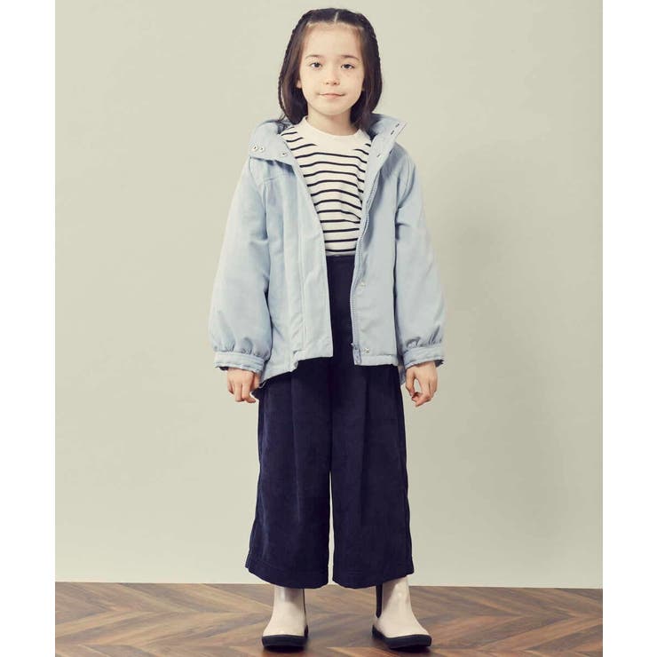 [100-130]【2WAY】裏ボアショートコート[品番：ITKW0007361]｜a.v.v【KIDS】（アーヴェヴェ）のキッズファッション通販｜SHOPLIST（ショップリスト）