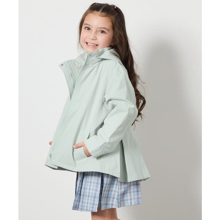 【撥水加工/洗濯機で洗える】[100-130]洗えるバックタックブルゾン | a.v.v【KIDS】 | 詳細画像3 