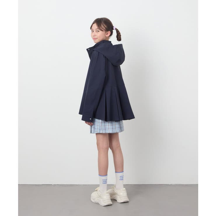 【撥水加工/洗濯機で洗える】[100-130]洗えるバックタックブルゾン | a.v.v【KIDS】 | 詳細画像33 