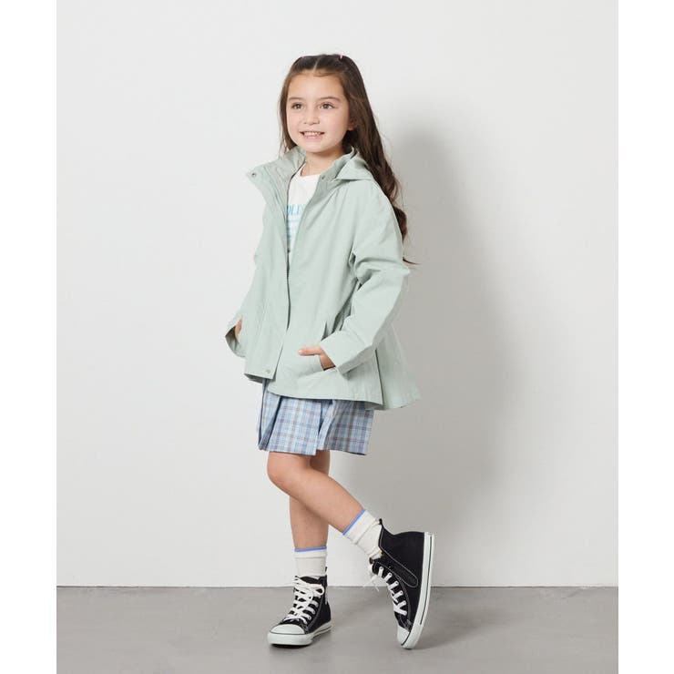 【撥水加工/洗濯機で洗える】[100-130]洗えるバックタックブルゾン | a.v.v【KIDS】 | 詳細画像9 