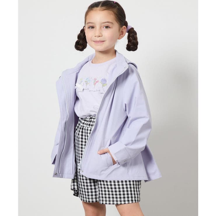 【撥水加工/洗濯機で洗える】[140-150]洗えるバックタックブルゾン | a.v.v【KIDS】 | 詳細画像19 