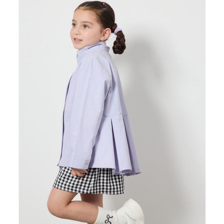 【撥水加工/洗濯機で洗える】[140-150]洗えるバックタックブルゾン | a.v.v【KIDS】 | 詳細画像21 