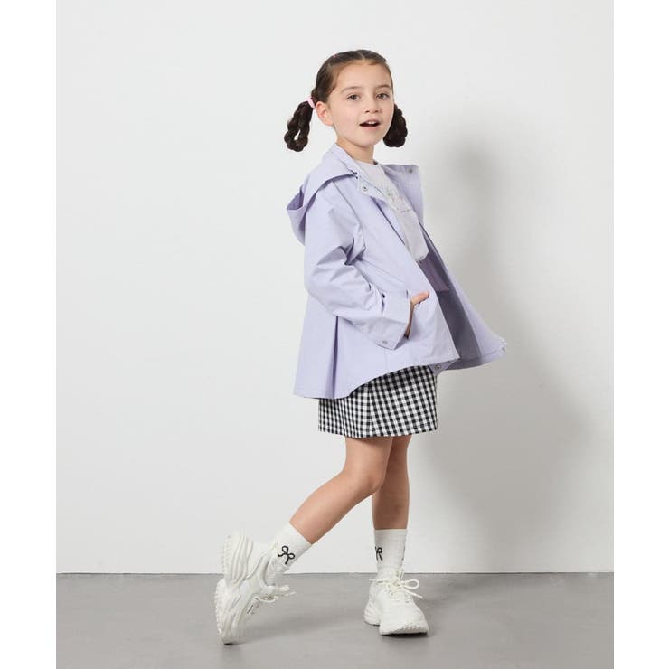 【撥水加工/洗濯機で洗える】[140-150]洗えるバックタックブルゾン | a.v.v【KIDS】 | 詳細画像24 