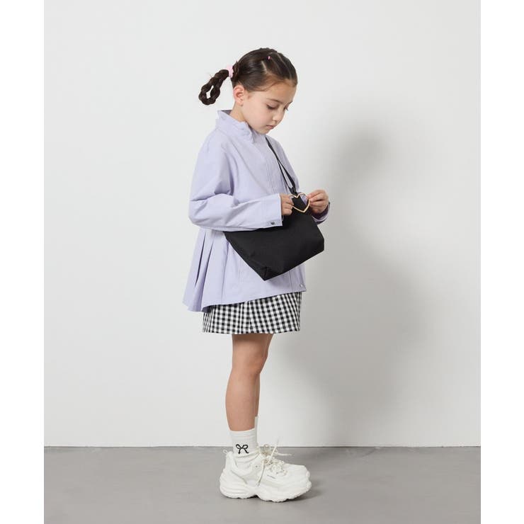 【撥水加工/洗濯機で洗える】[140-150]洗えるバックタックブルゾン | a.v.v【KIDS】 | 詳細画像31 