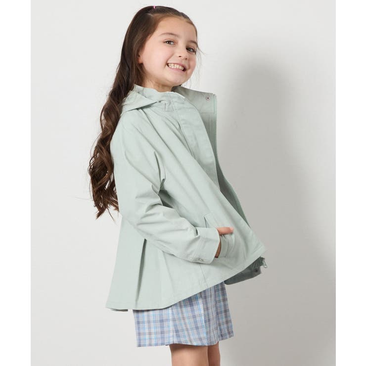 【撥水加工/洗濯機で洗える】[140-150]洗えるバックタックブルゾン | a.v.v【KIDS】 | 詳細画像34 